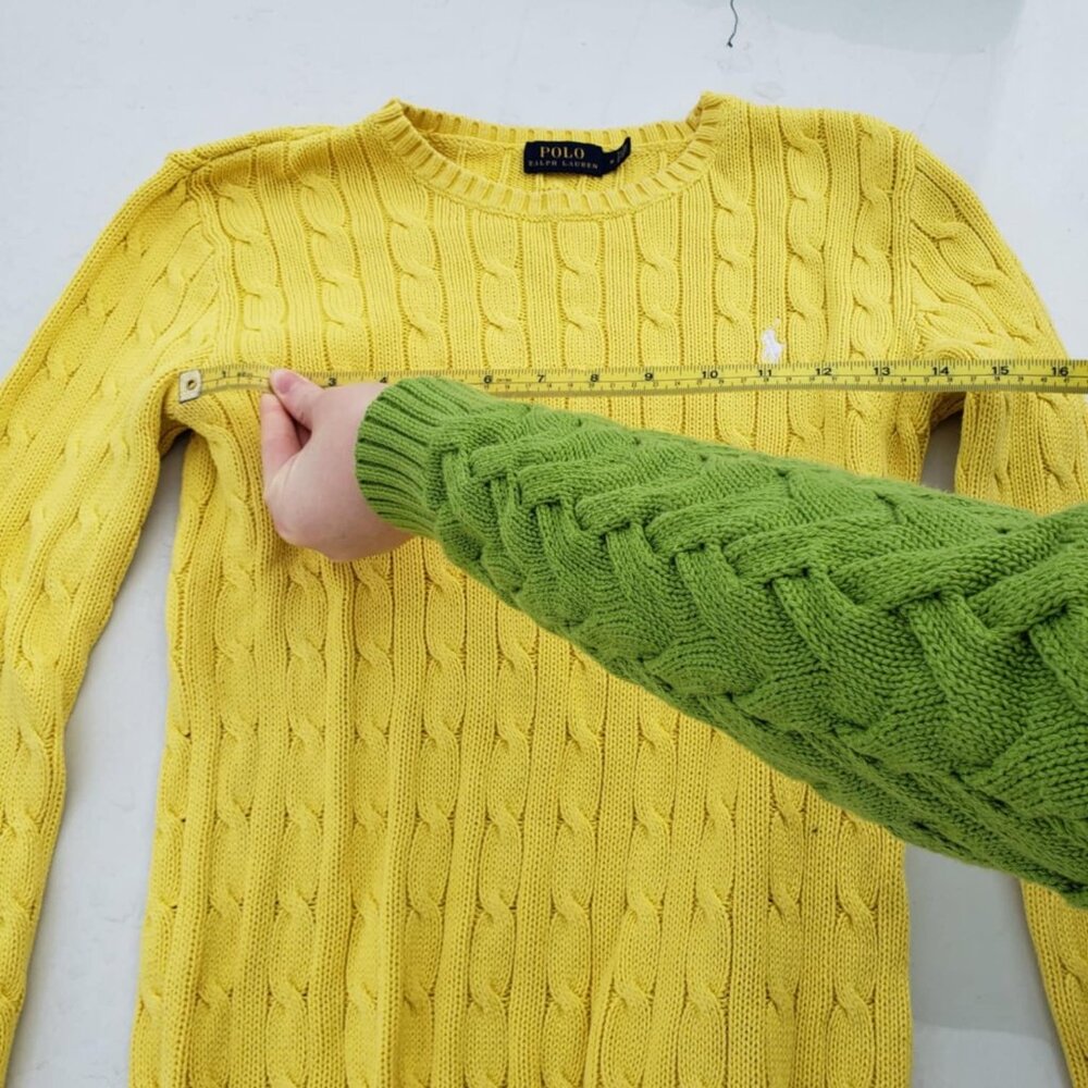 Ralph Lauren Cotton Cable Sweater